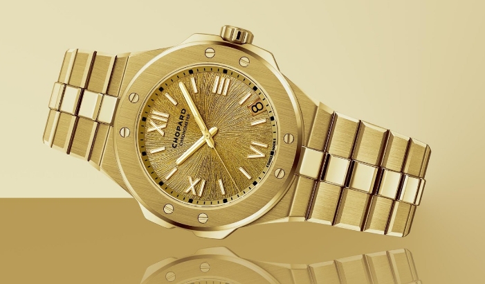 Chopard蕭邦Alpine Eagle雪山傲翼系列41毫米純黃金腕表